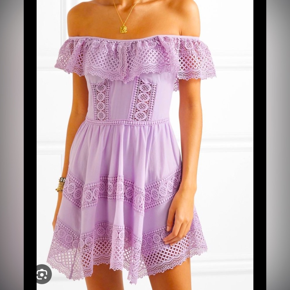 Charo Ruiz Lavender dress